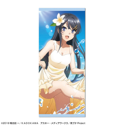 『青春ブタ野郎はバニーガール先輩の夢を見ない』フェイスタオル (桜島麻衣)【202403再販】